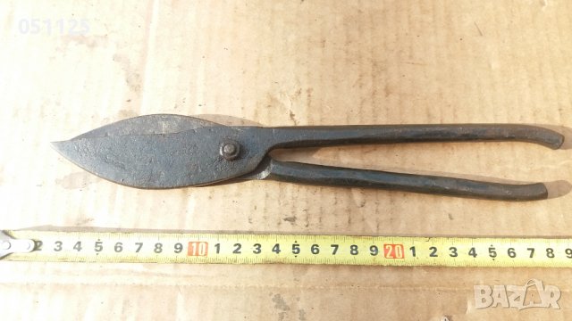 стоманизирана ножица за рязане на ламарина , снимка 8 - Антикварни и старинни предмети - 39146717