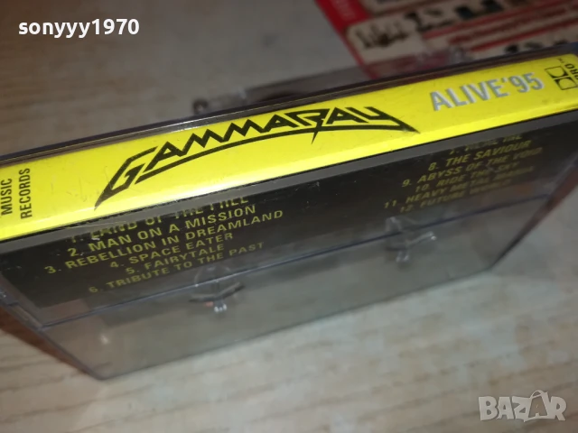GAMMA RAY-TAPE 1507251006, снимка 2 - Аудио касети - 51024350