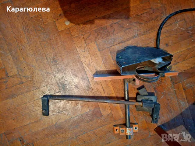 Комбиниран настолен абрихт с циркуляр УБДН-2 (СССР) – ПЪЛЕН КОМПЛЕКТ, РАБОТИ ОТЛИЧНО, снимка 6 - Циркуляри - 55954958