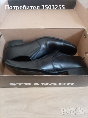Мъжки кожени обувки STRANGER 40 , снимка 9 - Официални обувки - 41347609