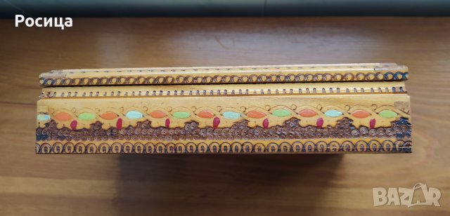 Дървена кутия за цигари , снимка 4 - Други ценни предмети - 38826343