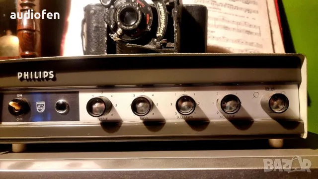 Philips AG9018 Лампов Усилвател – Уникален Кадифен Звук