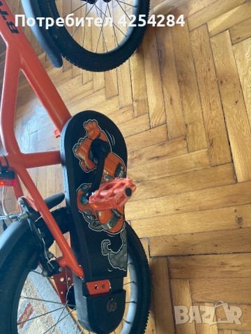 Детски велосипед 16цола отлично състояние, снимка 8 - Велосипеди - 53856200