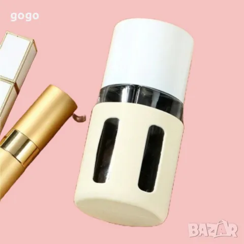 Комплект компактни бутилки за пътуване – 4 бр. контейнери за козметични и хигиенни течности, снимка 2 - Други стоки за дома - 49680759