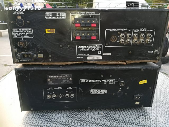 █▬█ 0 ▀█▀ marantz deck+marantz amplifier-за части 1508211015, снимка 15 - Ресийвъри, усилватели, смесителни пултове - 33819522
