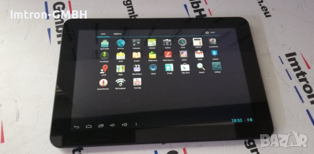 Таблет Custom Android Tone 10.1"  Lithium-ion polymer battery, 3.7V/6600mAH, DC 5V, 2A, снимка 9 - Таблети - 40030918