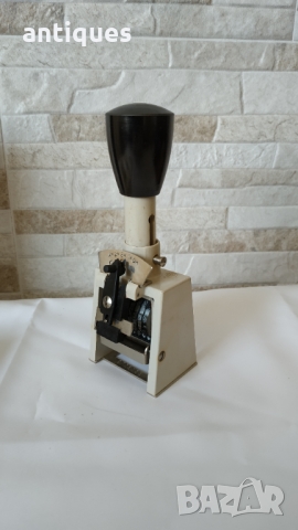 Стар немски номератор - Polygraph Zifferndruckwerke - 1960"г. - Made in DDR, снимка 8 - Антикварни и старинни предмети - 34895296