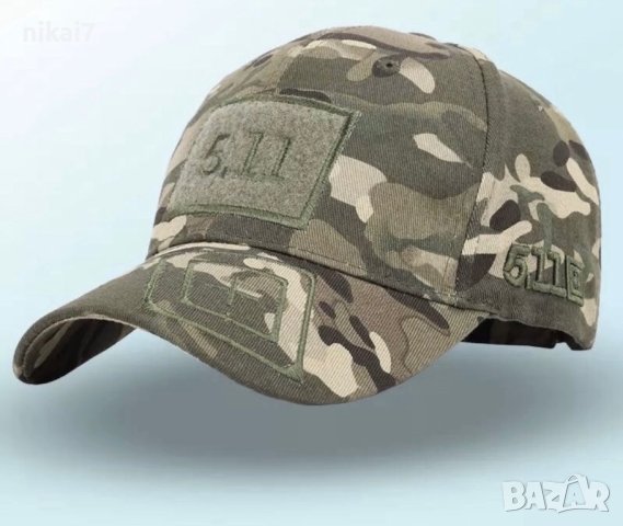 Тактическа шапка с мрежа Punisher skull Tactical Multicam лов стрелба, снимка 12 - Екипировка - 41769328