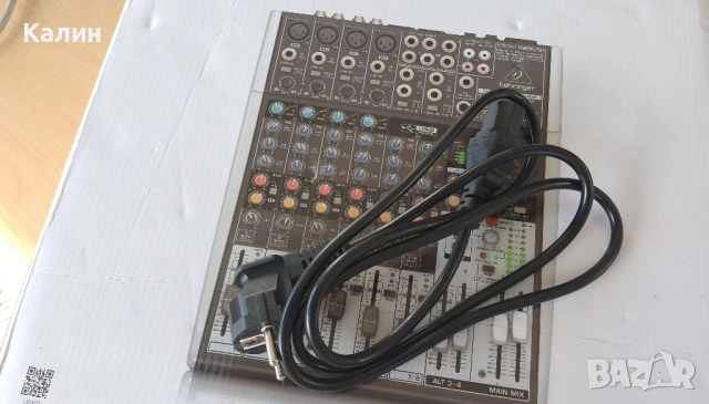 Behringer xenyx X1204 USB. Смесителен пулт