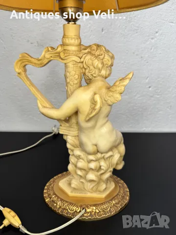 Италианска настолна лампа A. SANTINI №6963 , снимка 3 - Антикварни и старинни предмети - 50432957