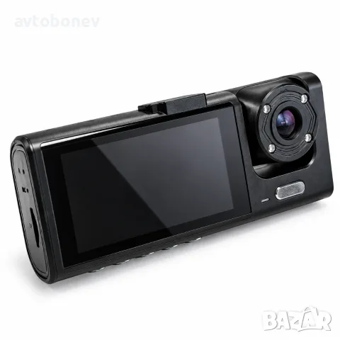 Видеорегистратор с две вградени камери+задна камера Full HD/WiFi/G sensor, снимка 3 - Аксесоари и консумативи - 56325663