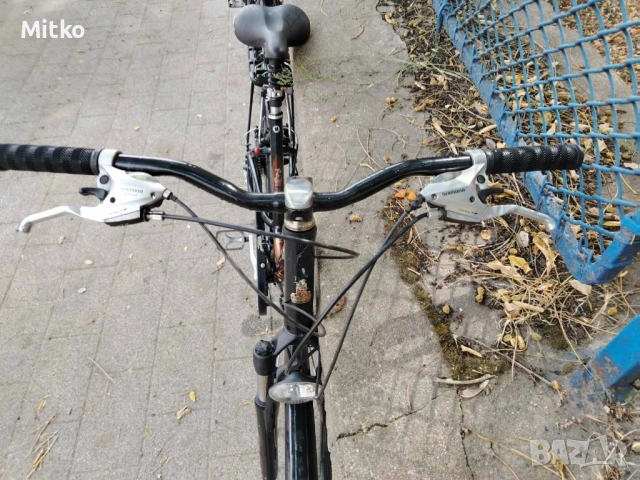 28 цола алуминиев велосипед с 21 скорости усилени капли амортисьори предни палцови команди , снимка 3 - Велосипеди - 51684606
