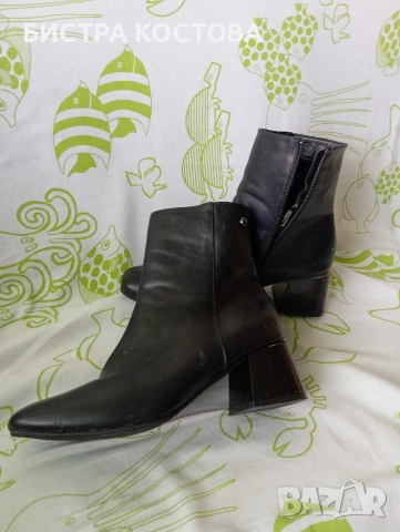 Дамски елегантни боти 37 номер , снимка 2 - Дамски боти - 53665320