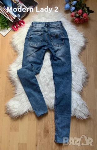 Накъсани дънки, снимка 3 - Дънки - 50919291