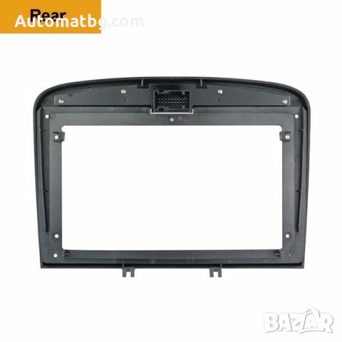 Адапторна рамка Automat, За PEUGEOT 308, 408, 9INCH, Сив, снимка 3 - Аксесоари и консумативи - 35936011