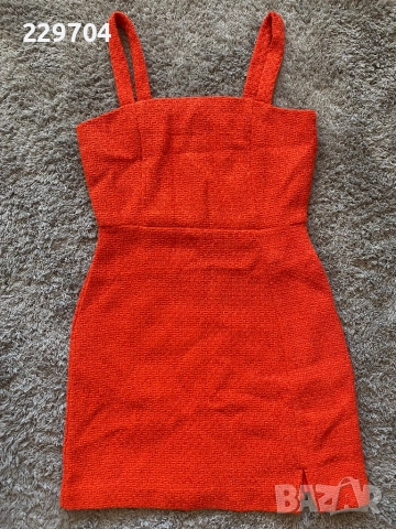 Дамска къса рокля от букле