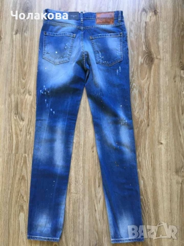 Dsquared2 мъжки дънки от ликвидация на магазин, размер 42/44/48, снимка 2 - Дънки - 51325004