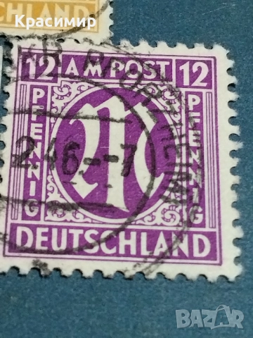 Пощенски марки Германия., снимка 5 - Филателия - 51467414