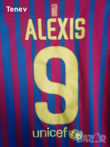 Barcelona Alexis Sanchez Nike оригинална тениска фланелка Барселона Алексис Санчез , снимка 3 - Тениски - 42666135