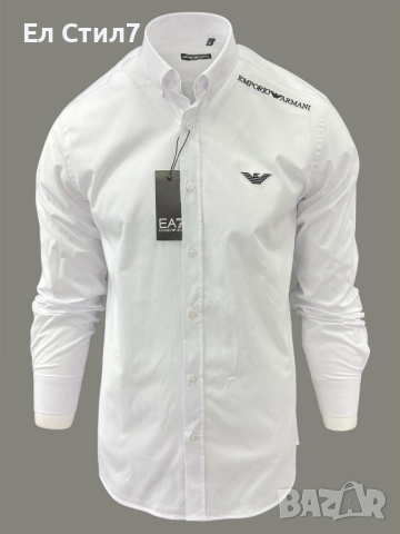 🩷#Мъжка #риза с дълъг ръкав С м л хл ххл 78 лв/39.88 € Налични до 5 дни, снимка 3 - Ризи - 52354870