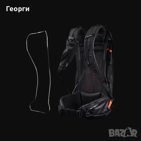 Фото раница за преходи Pgytech OnePro Flex 50L + Camera Insert L , снимка 3 - Чанти, стативи, аксесоари - 55960379