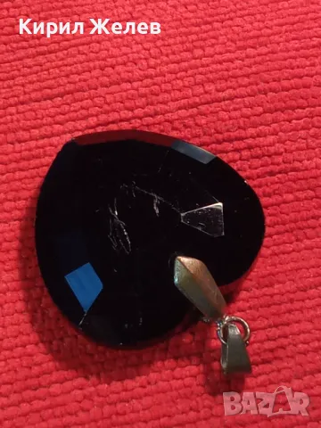 ГОЛЯМО ФАСЕТИРАНО СЪРЦЕ АРТ МЕДАЛЬОН от КРИСТАЛ 79831, снимка 8 - Колиета, медальони, синджири - 30568623