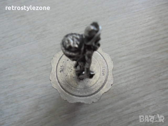 № 8238 Стар винен стопер Elam 97% – колекционерска рядкост, снимка 6 - Антикварни и старинни предмети - 51585929