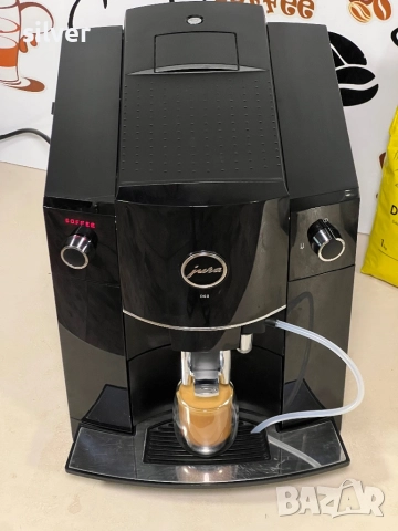 Кафемашина кафе автомат JURA D60 с гаранция, снимка 4 - Кафемашини - 51503779