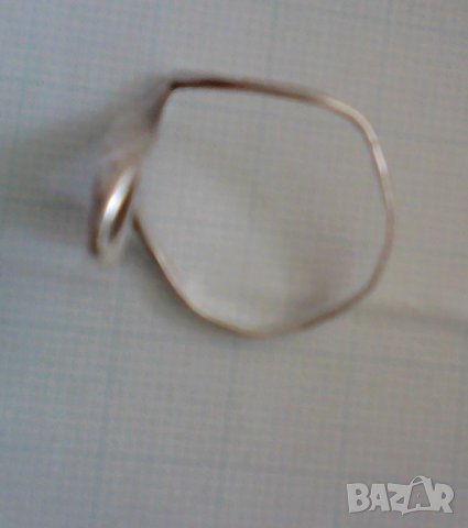 Сребърен пръстен, снимка 4 - Пръстени - 35817161