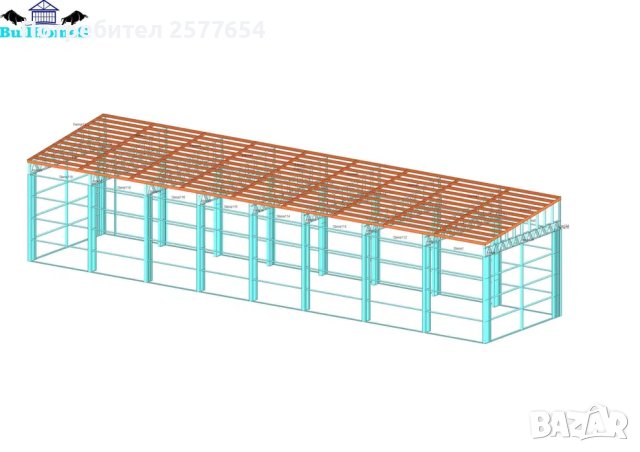 ЛИЗИНГ - Халета, Хале, Магазини, Магазин, Складове 150м2-6м х 25м х 4, снимка 7 - Строителни материали - 44145481