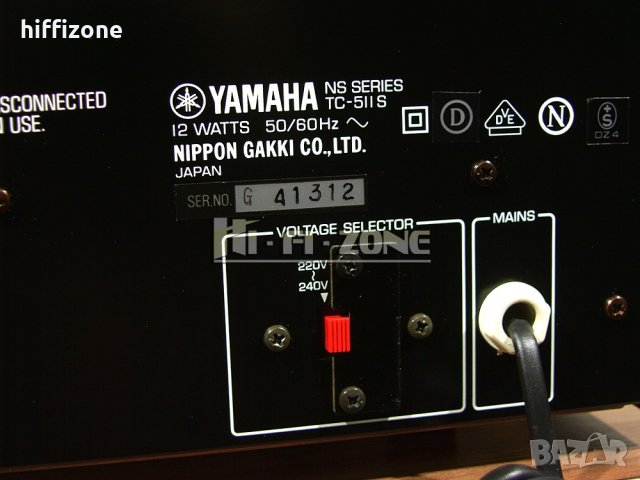 ДЕК Yamaha tc-511s, снимка 8 - Декове - 35792956