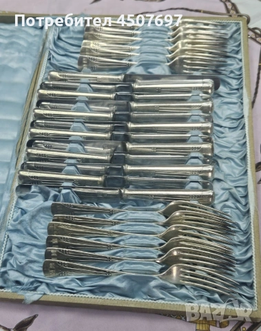 посребрени брибори за храневе WMF art Nouveau.