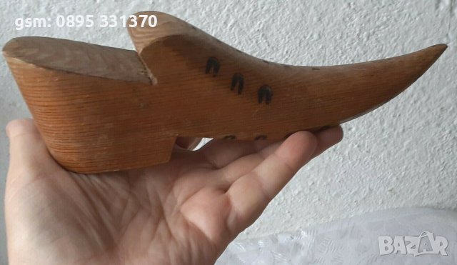 Разни различни отварачки: Дървена обувка отварачка, куче, месинг, бронз, метал, дърво, обувалка, снимка 5 - Статуетки - 39790884