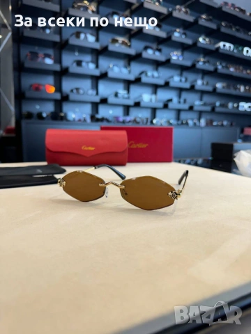 Cartier Слънчеви Очила С UV400 Защита - Налични Различни Цветове И Модели Код SK597, снимка 8 - Слънчеви и диоптрични очила - 53092164