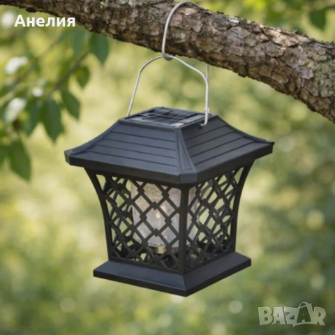 Многофункционална градинска соларна лампа XF-1012А - осветление и защита от насекоми, снимка 5 - Соларни лампи - 53791365