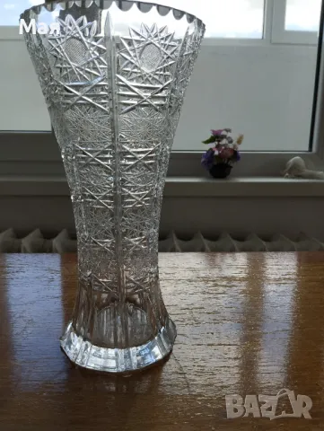 Кристална ваза чешки кристал