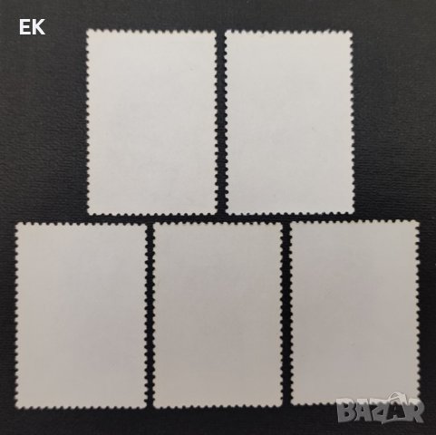 СССР, 1991 г. - пълна серия чисти марки, цветя, 3*4, снимка 2 - Филателия - 40461084