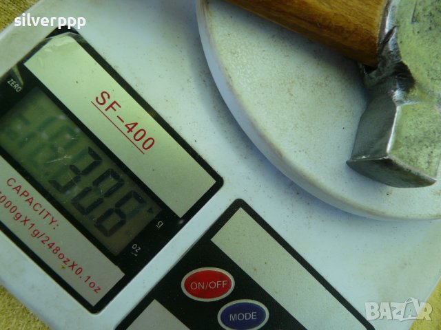  Стар заначтчийски чук - 218 , снимка 5 - Други инструменти - 41421246