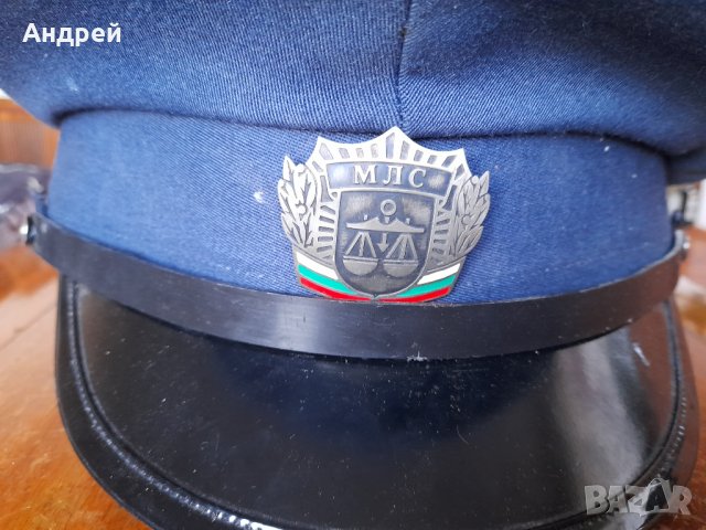Стара фуражка МЛС,Охрана на съдебната власт, снимка 2 - Антикварни и старинни предмети - 39812696