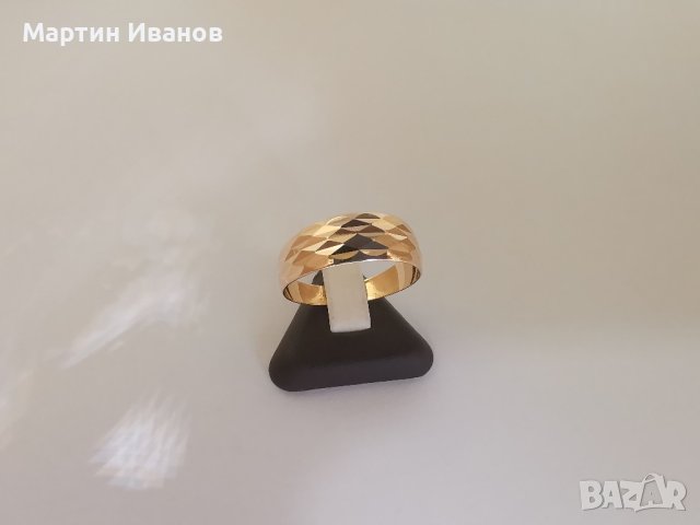 Златен руски пръстен , снимка 7 - Пръстени - 42447092