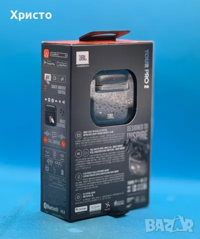 НОВО!!! Слушалки in-ear JBL Tour Pro 2, True wireless, Smart Case, True Adaptive Noise Cancelling, снимка 4 - Слушалки и портативни колонки - 47858189