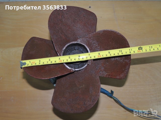 Трифазен вентилатор 0.37 kW, 1380 об/мин, Електродвигател  MEZ 2AP71-4 , снимка 8 - Други машини и части - 42099165