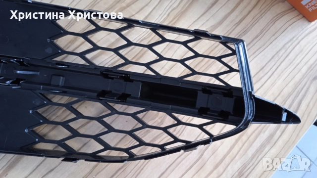 Ауди А7 S-line решетка предна броня 4G8-807-681-B-9B9, снимка 3 - Части - 52558103