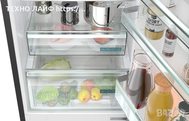 Хладилник с Фризер Siemens iQ300 KG39N2XAG, Total NoFrost, висок 203см , снимка 11 - Хладилници - 53862302