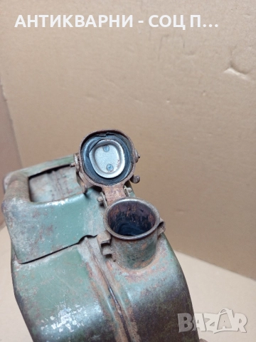 Стара Малка Немска Туба За Гориво 5лт., снимка 6 - Антикварни и старинни предмети - 51537848