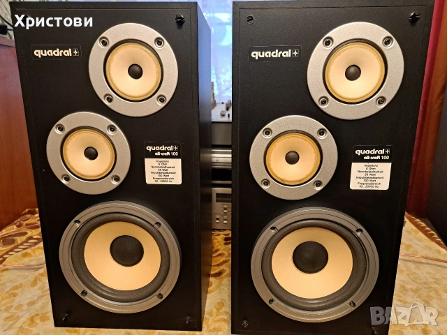 Продавам тонколони QUADRAL ALL-CRAFT 100, снимка 2 - Тонколони - 53355129