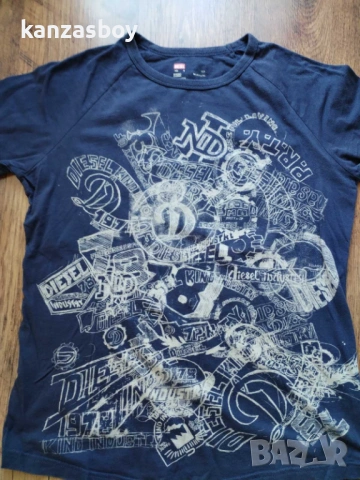 diesel - страхотна мъжка тениска М, снимка 4 - Тениски - 53828563