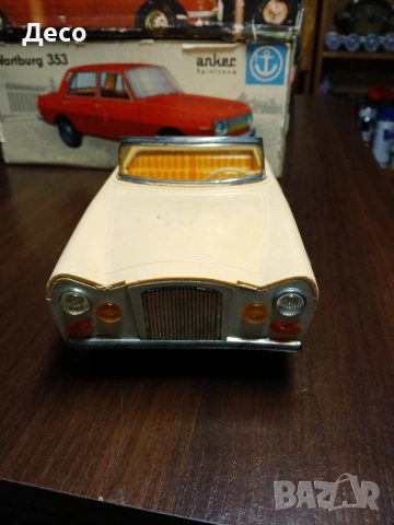 Стара полска играчка автомобил Ролс Ройс., снимка 5 - Колекции - 53033319