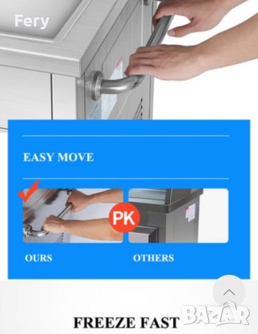 Професионална сладолед машина за Тайландски сладолед, снимка 8 - Хладилни витрини и фризери - 40894328