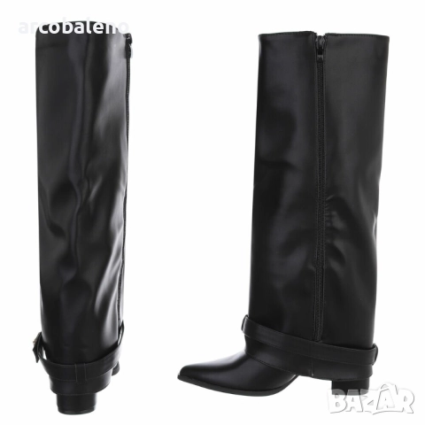 Дамски ботуши на висок ток, 3цвята , снимка 17 - Дамски ботуши - 52325854